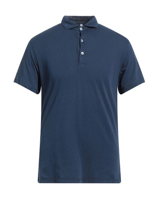 Mp Massimo Piombo Blue Polo Shirt for men