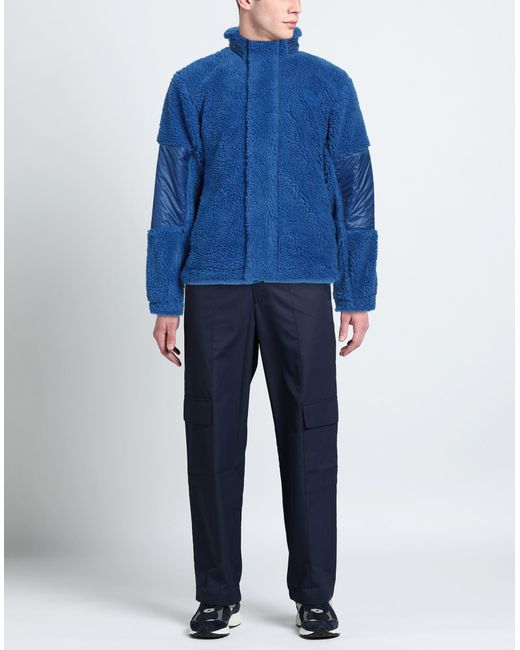 Rains Shearling- & Kunstfell in Blue für Herren
