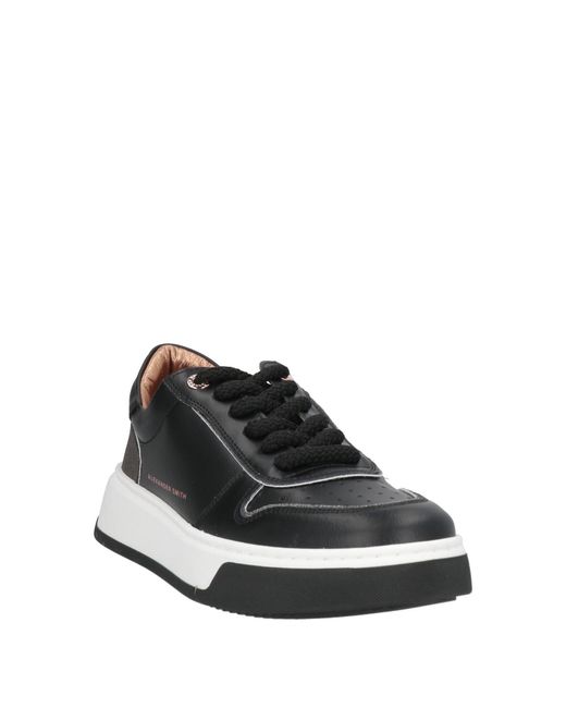 Alexander Smith Black Sneakers Synthetic Material