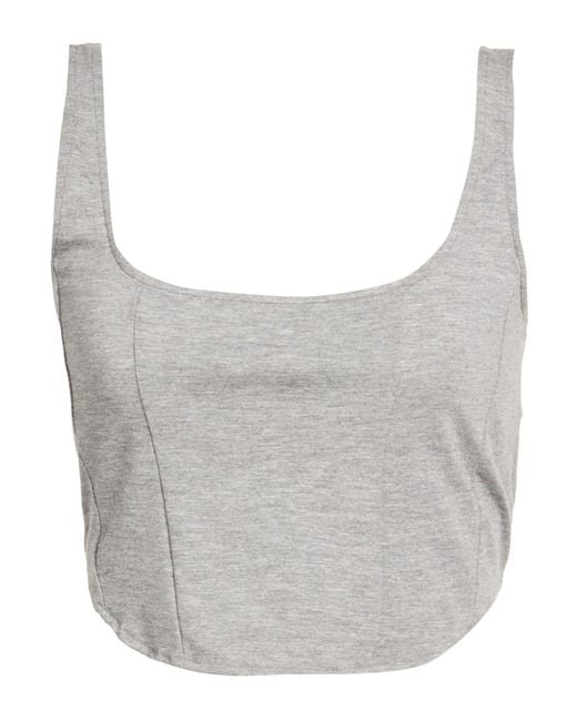 Haveone Gray Light Top Viscose, Polyamide, Elastane