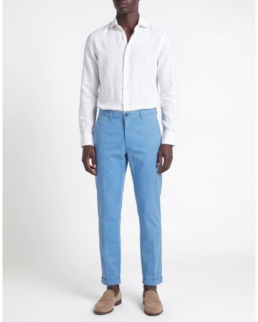 RE_HASH Blue Trouser for men