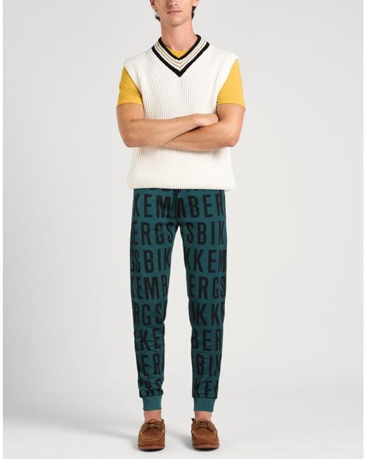 Bikkembergs Green Pants for men