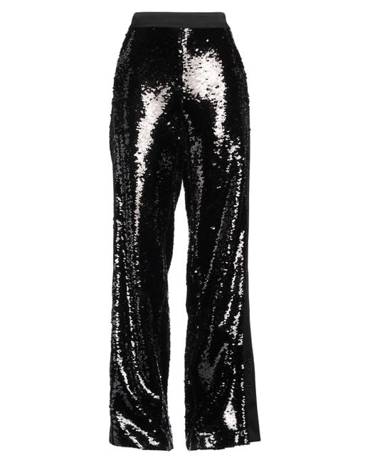 Iceberg Black Pants Polyester, Acetate, Viscose