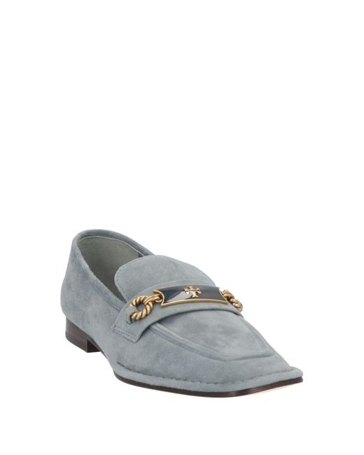 Tory Burch Gray Loafers