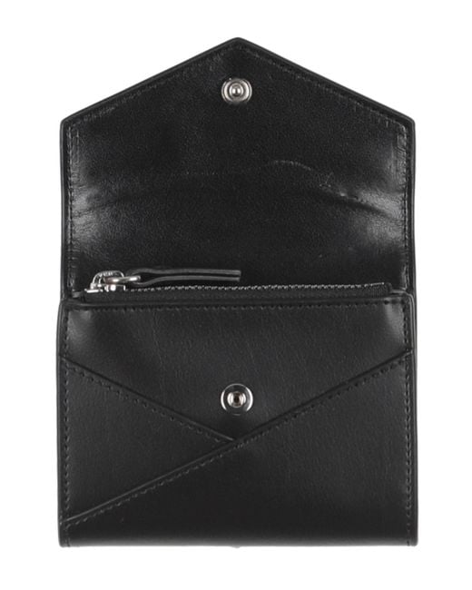 MM6 by Maison Martin Margiela Black Brieftasche