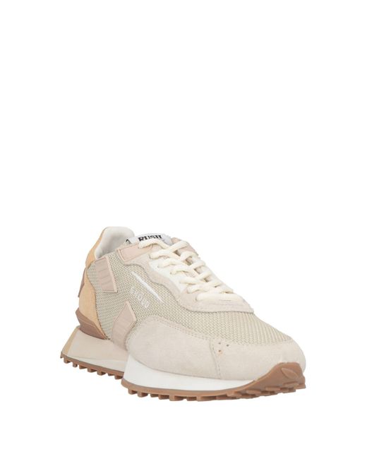 GHOUD VENICE Natural Sneakers Textile Fibers, Leather