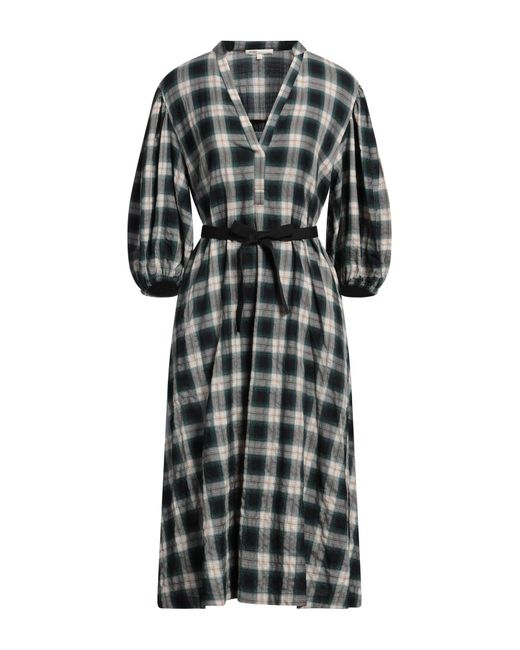 Maje Black Midi Dress Cotton