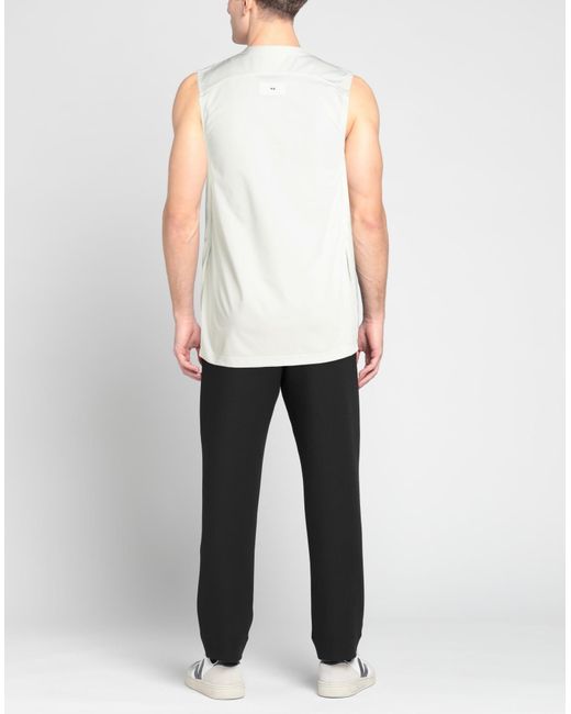Y-3 White Tank Top for men