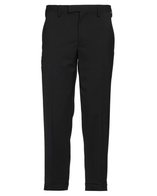 Neil Barrett Black Pants Polyester, Virgin Wool, Elastane for men