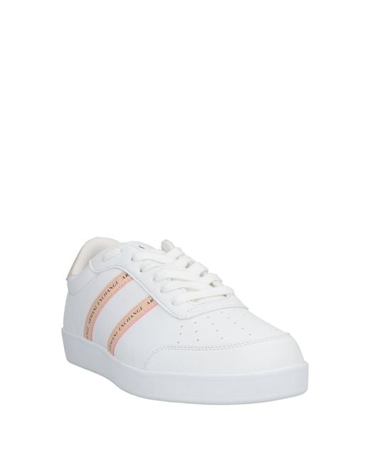ARMANI EXCHANGE White Trainers