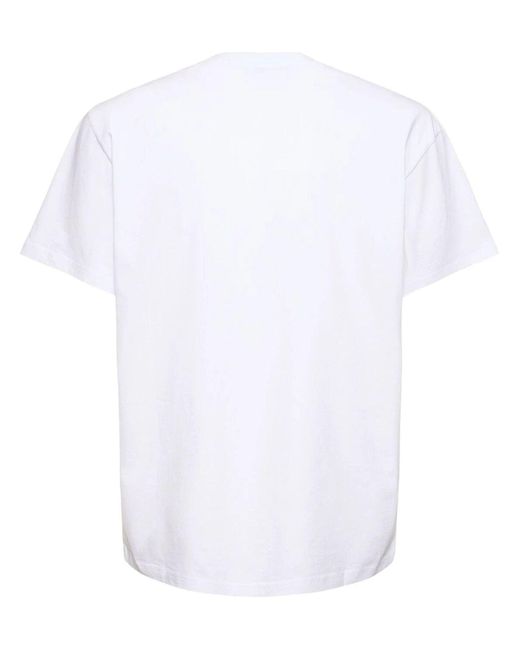 J.W. Anderson T-shirt Aus Baumwolljersey Mit Druck in White für Herren