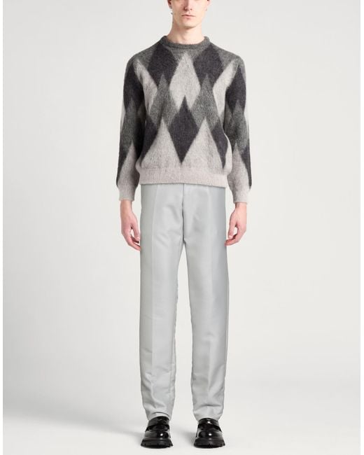 Tom Ford Gray Light Pants Wool, Silk for men