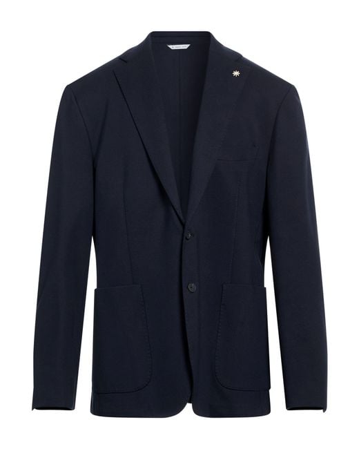 Manuel Ritz Blue Blazer for men