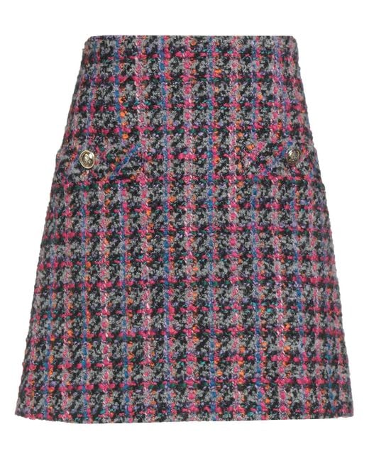 Sandro Purple Mini Skirt