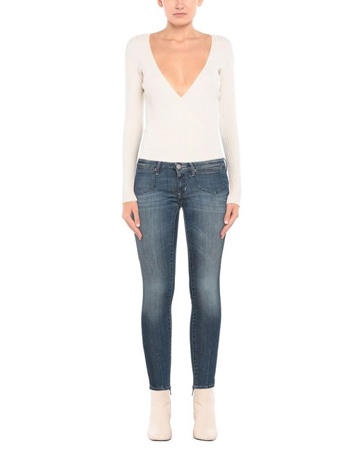 Jacob Cohen Blue Jeans Cotton, Elastomultiester, Elastane