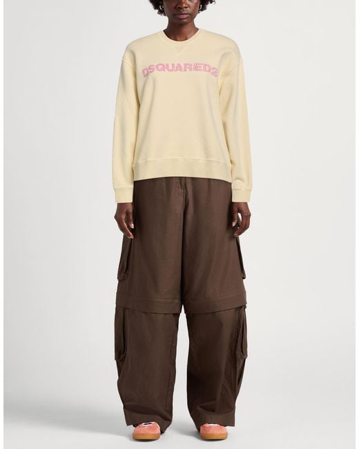 DSquared² Natural Sweatshirt Cotton