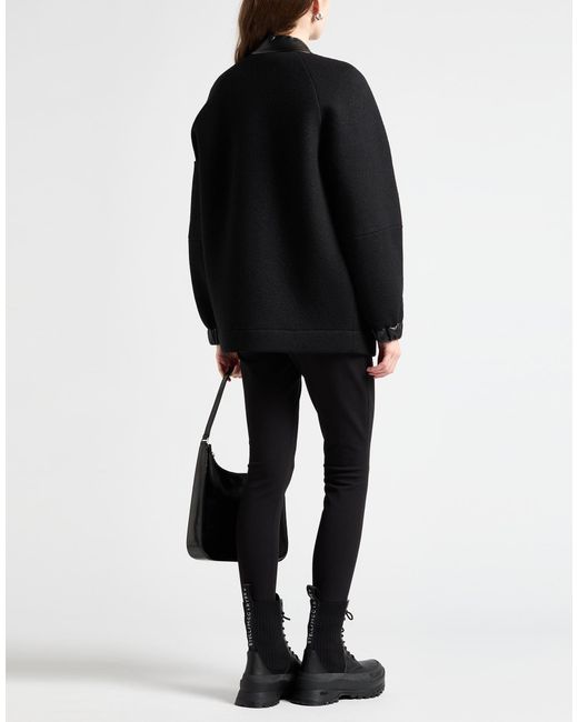 Max Mara Black Leisure Jacket Wool, Polyester