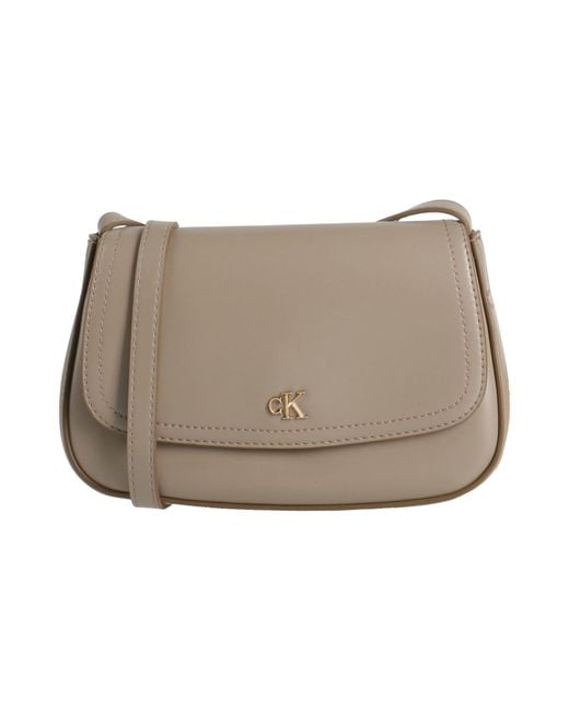 Calvin Klein Natural Cross-Body Bags