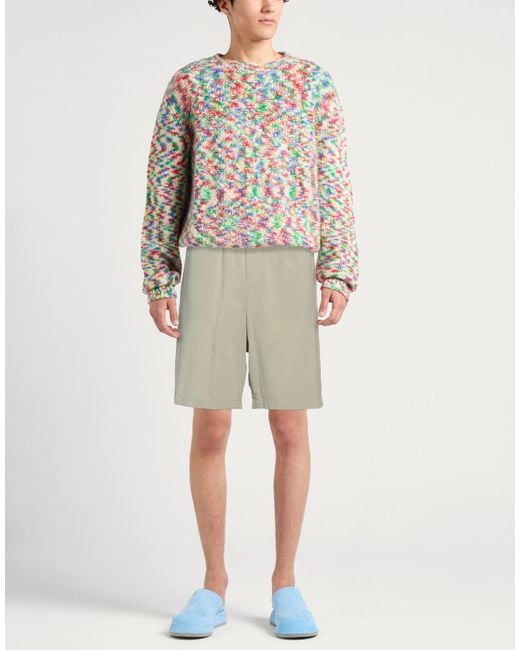 AMI Natural Shorts & Bermuda Shorts Cotton for men