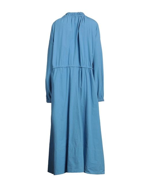 Jil Sander Blue Maxi Dress