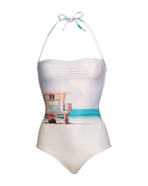 Albertine White One-piece Swimsuit