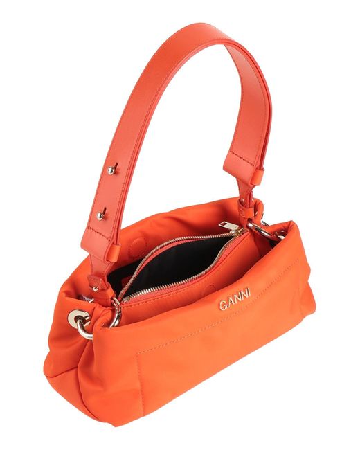 Ganni Orange Handbag