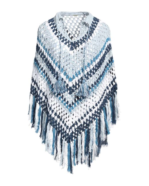 Poncho Dodo Bar Or de color Blue