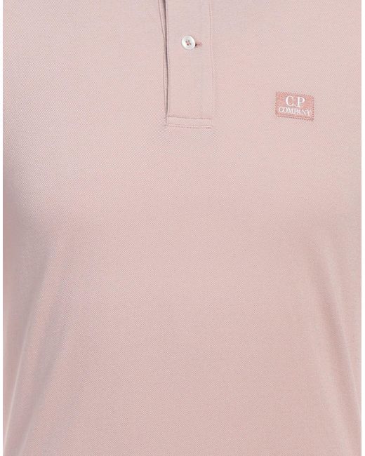C P Company Pink Polo Shirt for men