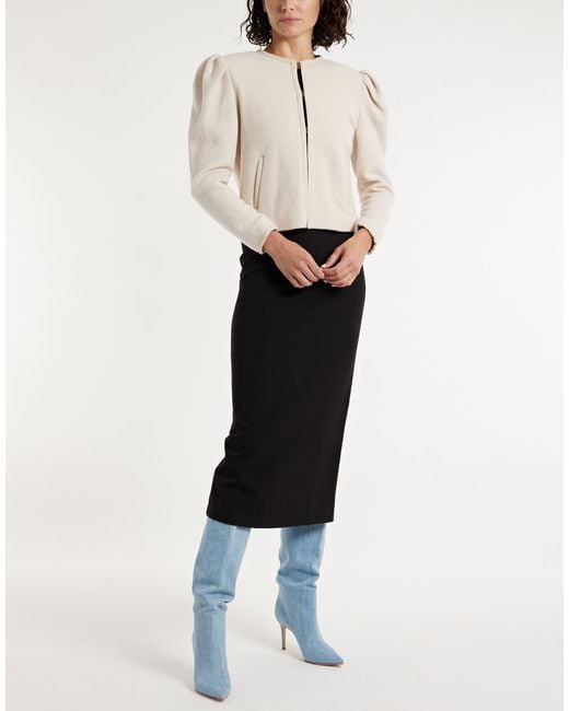 Isabel Marant Natural Jacket Virgin Wool, Polyamide