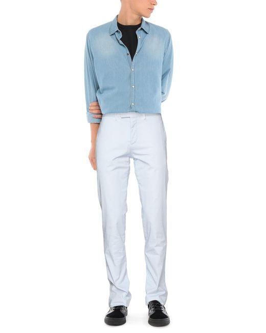 Luigi Borrelli Napoli Blue Trouser for men
