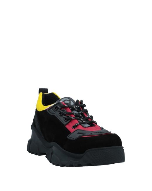 RZ STUDIO X NOOVA Black Sneakers Textile Fibers, Soft Leather for men