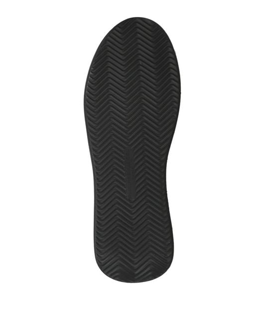Philippe Model Black Tres Temple Sneakers Leather