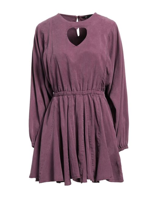 Desigual Purple Mini Dress