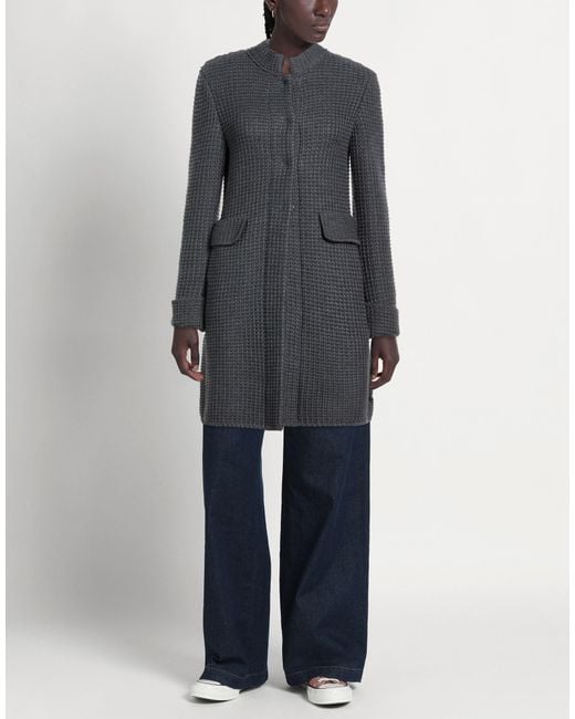 Charlott Gray Coat Wool