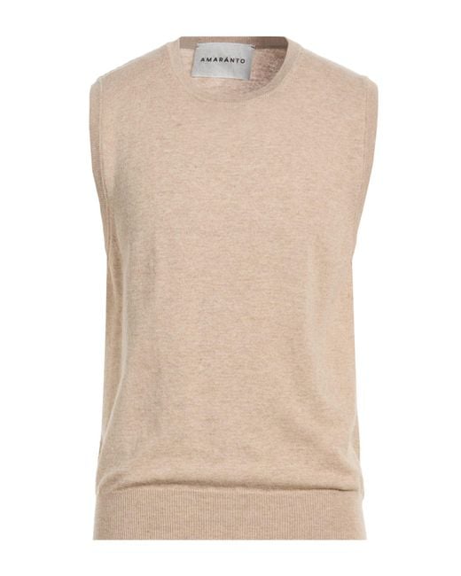 Amaranto Natural Sweater Wool for men