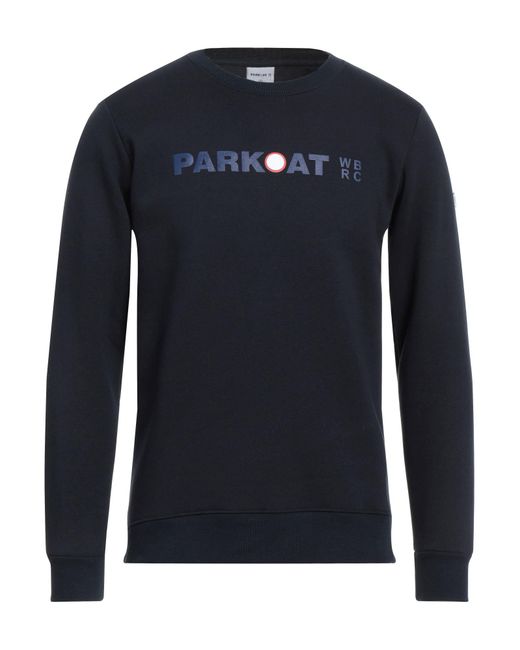 Parkoat Blue Midnight Sweatshirt Cotton, Polyester for men
