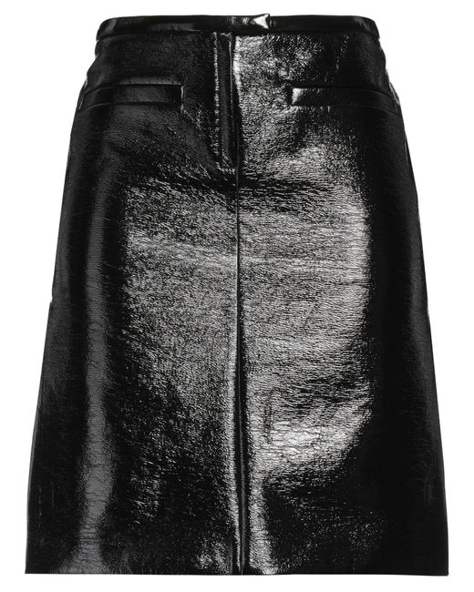 Courreges Black Midi Skirt