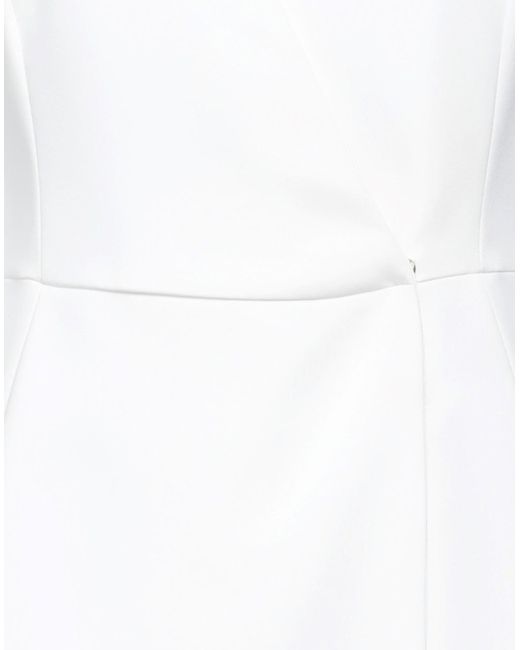 Elisabetta Franchi White Mini-Kleid
