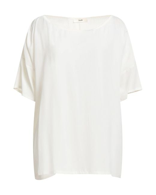 Suoli White Top Acetate, Silk