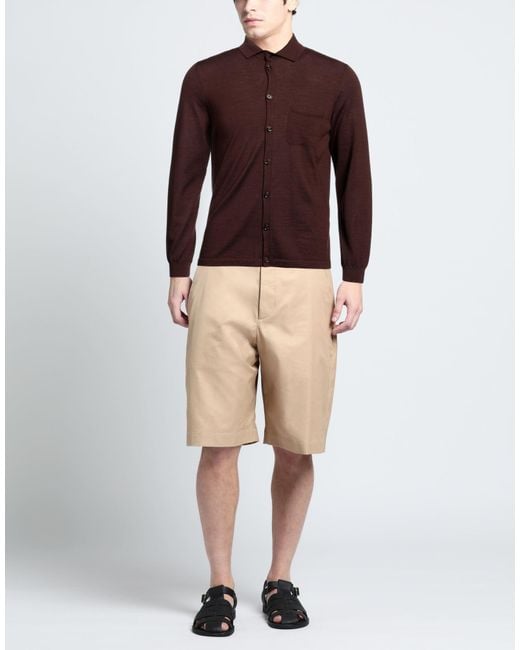 Moorer Brown Shirt for men