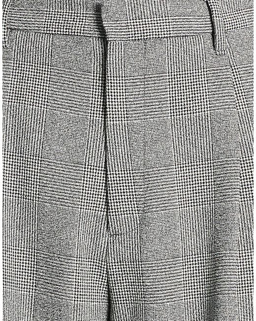 Lardini Gray Pants Polyester, Wool, Elastane for men