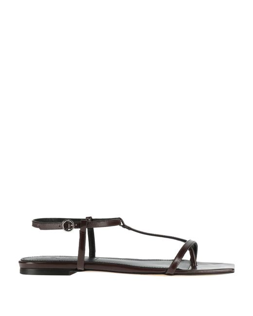 Aeyde White Thong Sandal