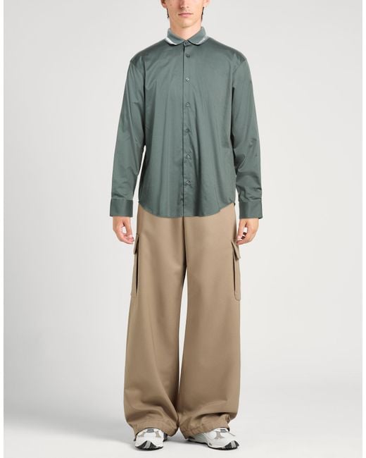 ARMANI EXCHANGE Green Shirts for men