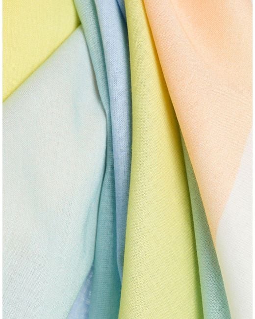 Sciarpa di Maison Kitsuné in Blue da Uomo