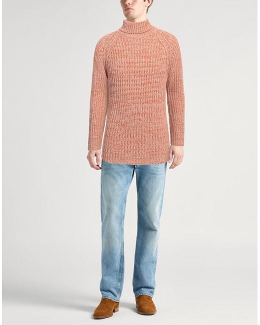 Etro Pink Turtleneck for men