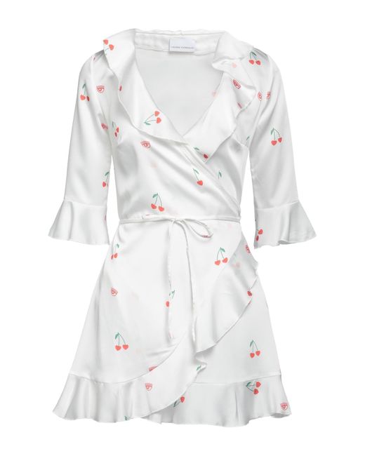 Chiara Ferragni White Mini Dress