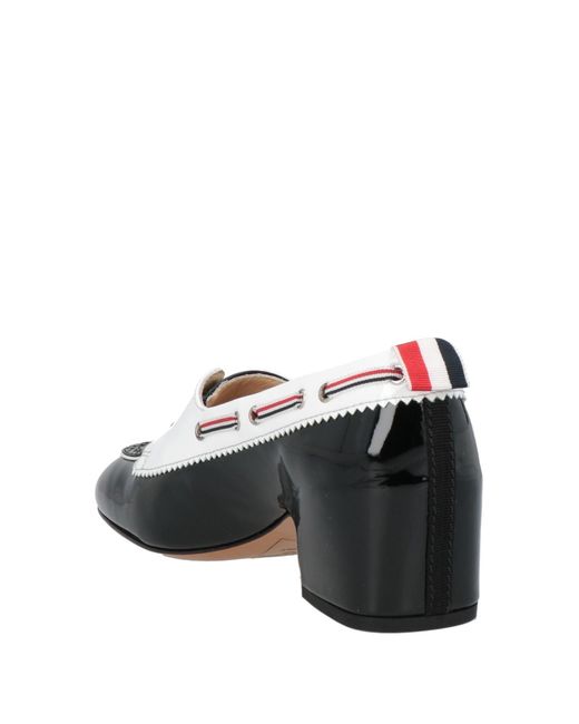 Thom Browne Black Lace-Up Shoes Leather