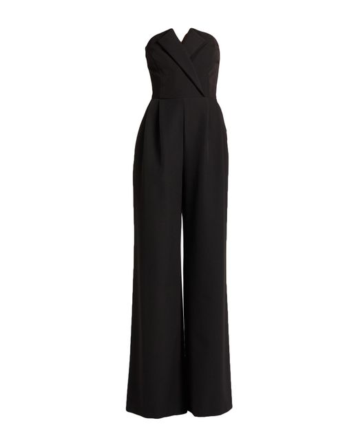 SILENCE LIMITED Black Jumpsuit Pes, Elastane