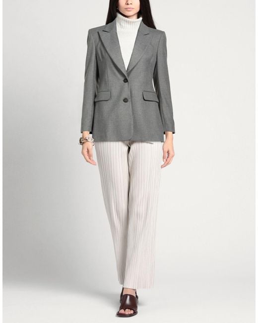 White Wise Gray Blazer