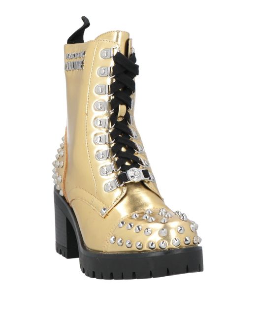 Versace Natural Ankle Boots